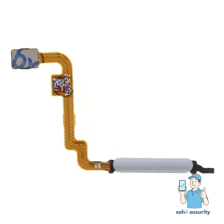 Fingerprint Sensor with Flex Cable for Xiaomi Redmi Note 10 White thumbnail